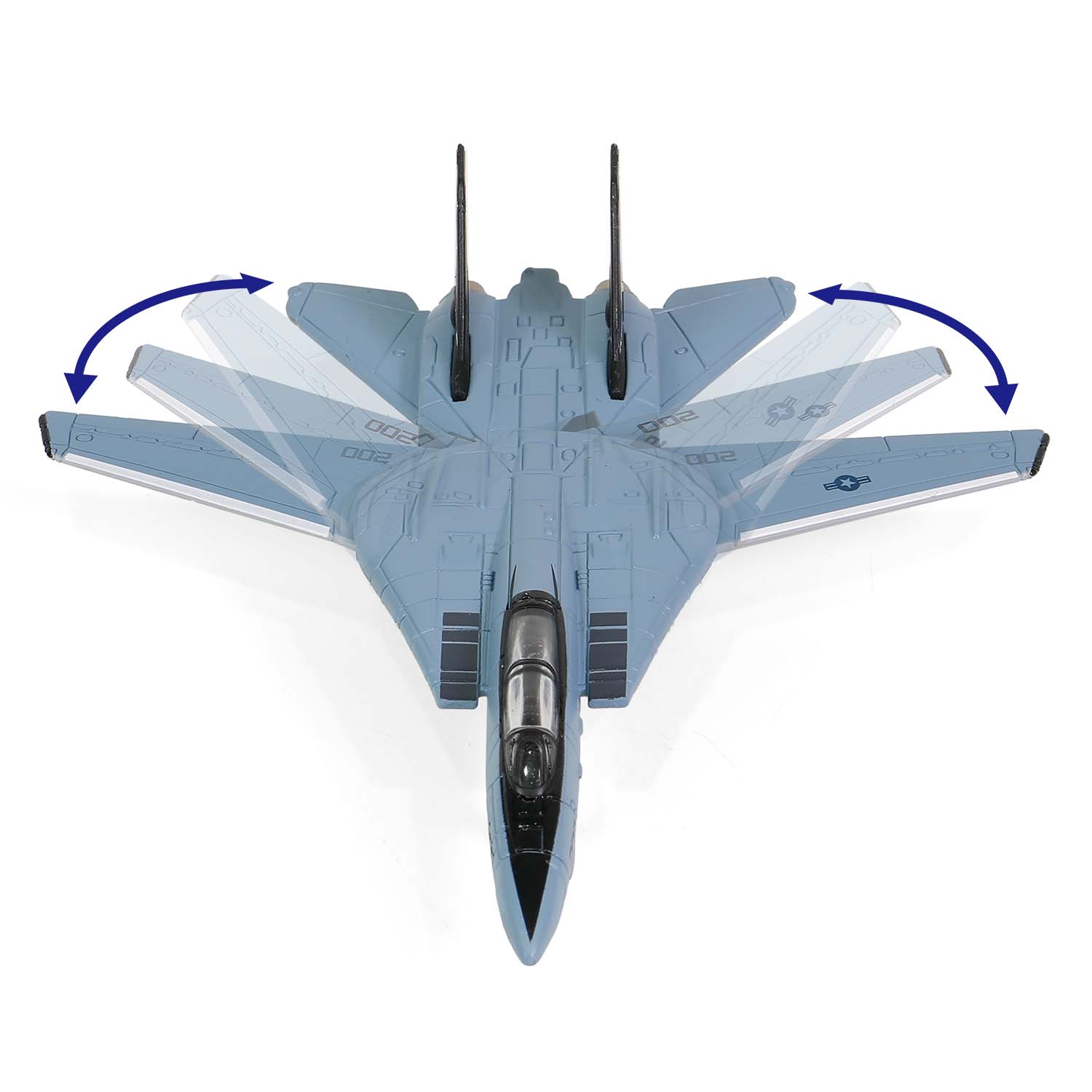 WJ-831106 美国海军企业号航母甲板 x 传奇 F-14 雄猫系列