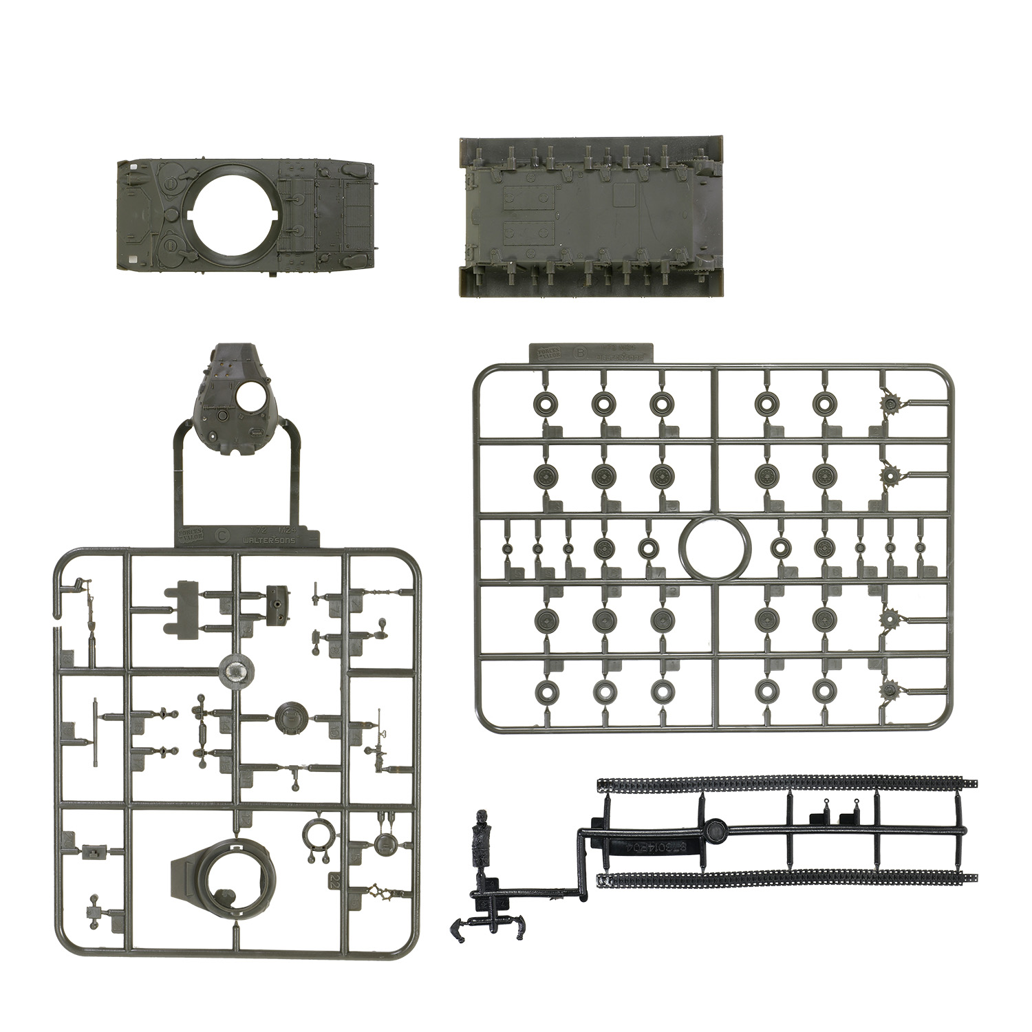 FOV-873014A 美国轻型坦克 M24 "霞飞" - FOV版