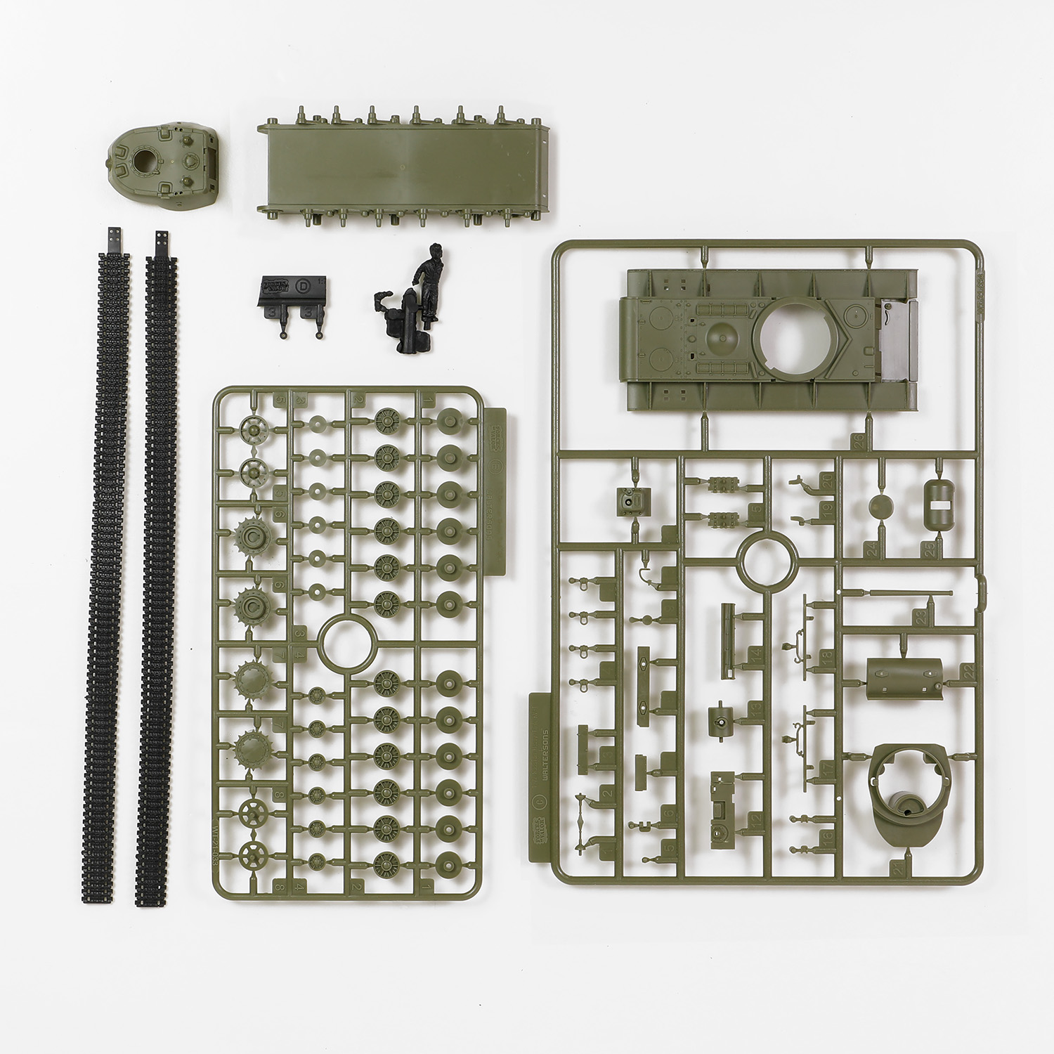 FOV-873015A 俄罗斯重型坦克KV-1坦克 1941年型 (装甲强化型溶接炮塔)  - FOV版