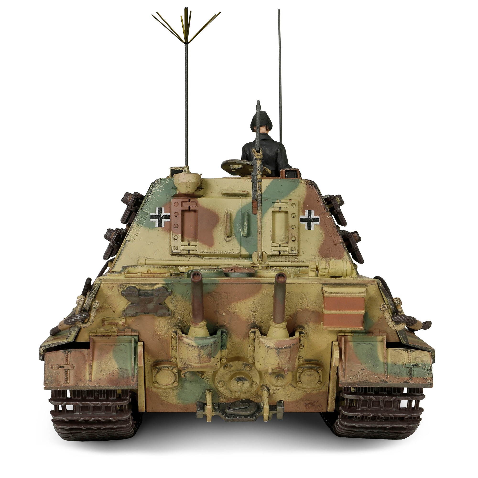 德军歼击车 "猎虎" 配保时捷悬挂系统 (包括一个士兵公仔)