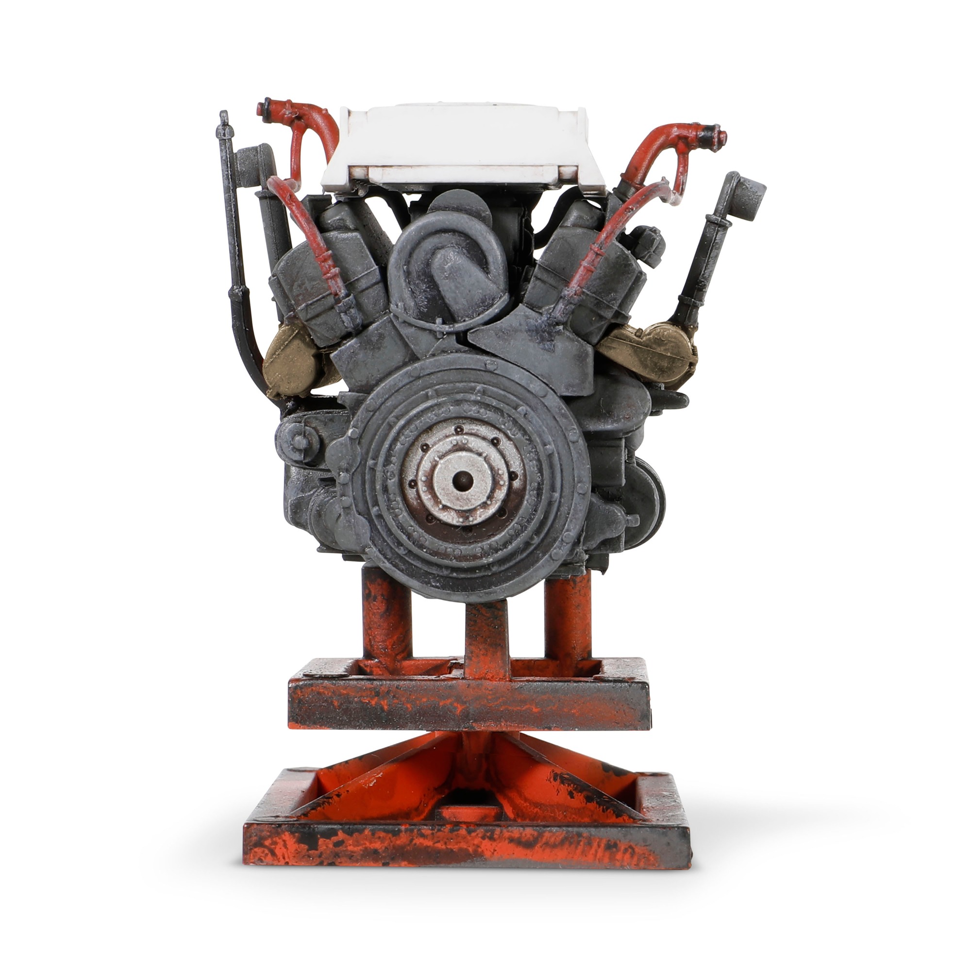 德军歼击车 "猎虎" 配保时捷悬挂系统 (包括一个士兵公仔)