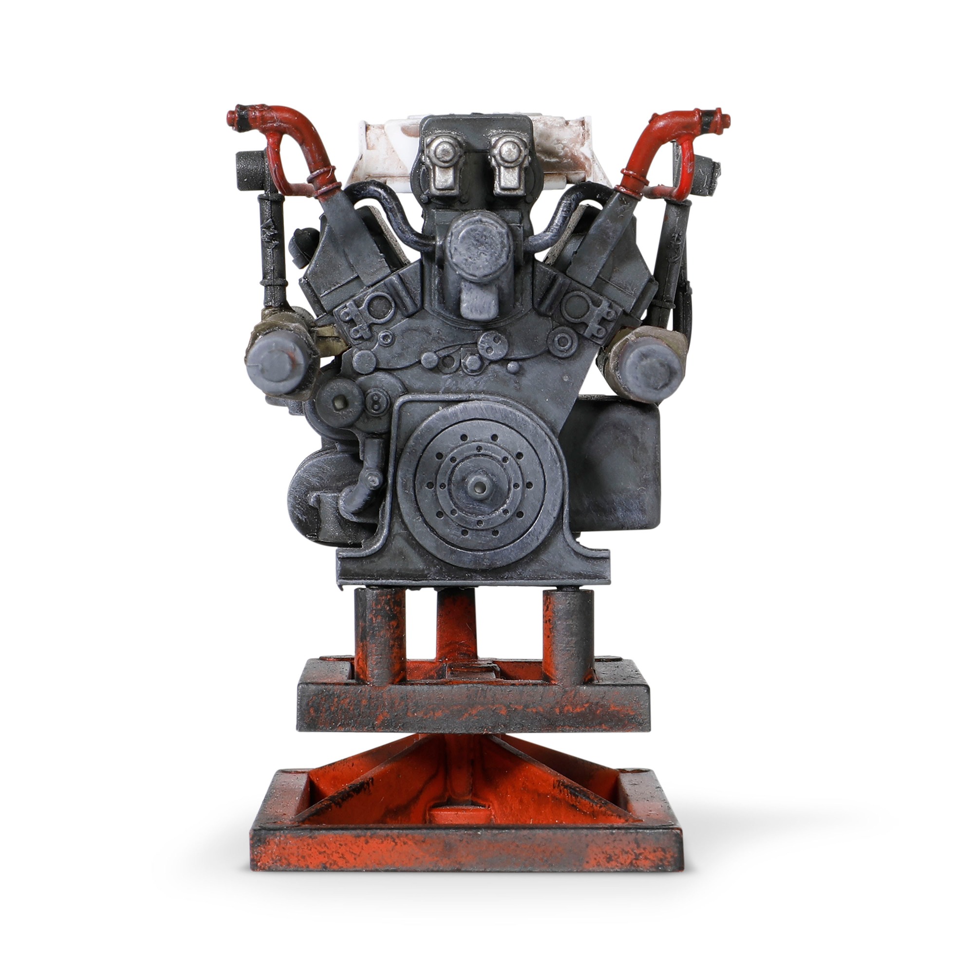 德军歼击车 "猎虎" 配保时捷悬挂系统 (包括一个士兵公仔)