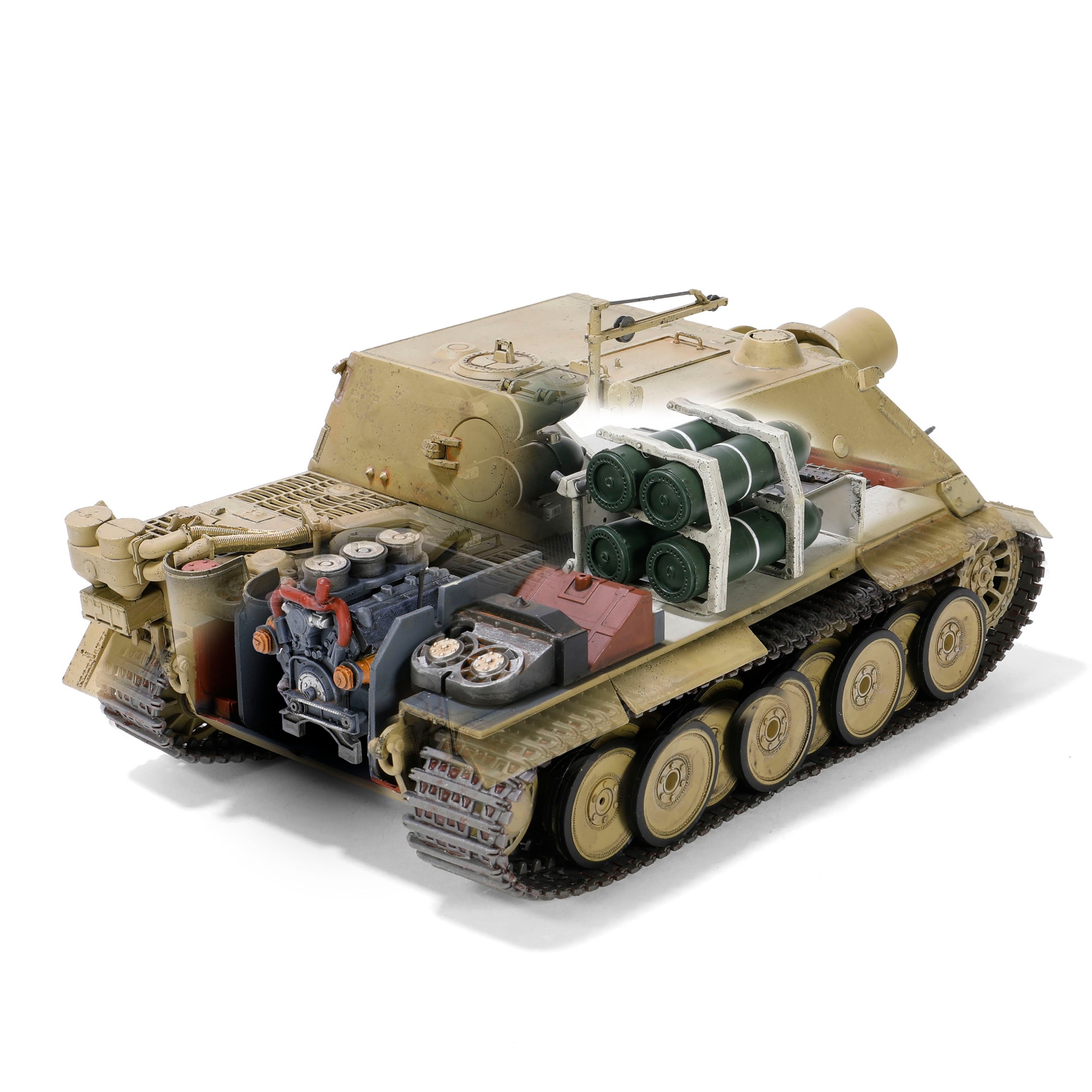 德国突击炮 606/4，配380mm臼炮, RW 61 L/3.5 海军用深水炸弹发射器, “ 突击虎”