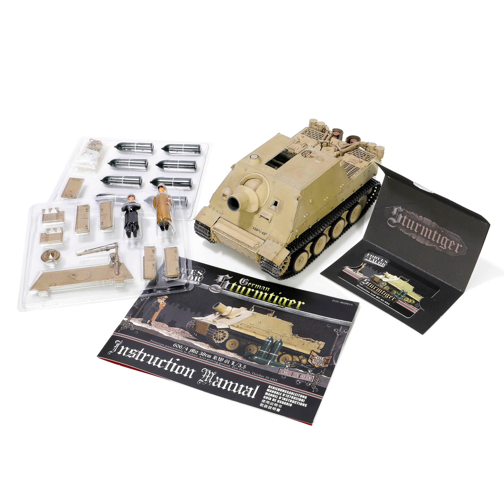 1/32 German Sturmmorserwagen 606/4 Mit 38cm RW 61 L/3.5 "Sturmtiger"