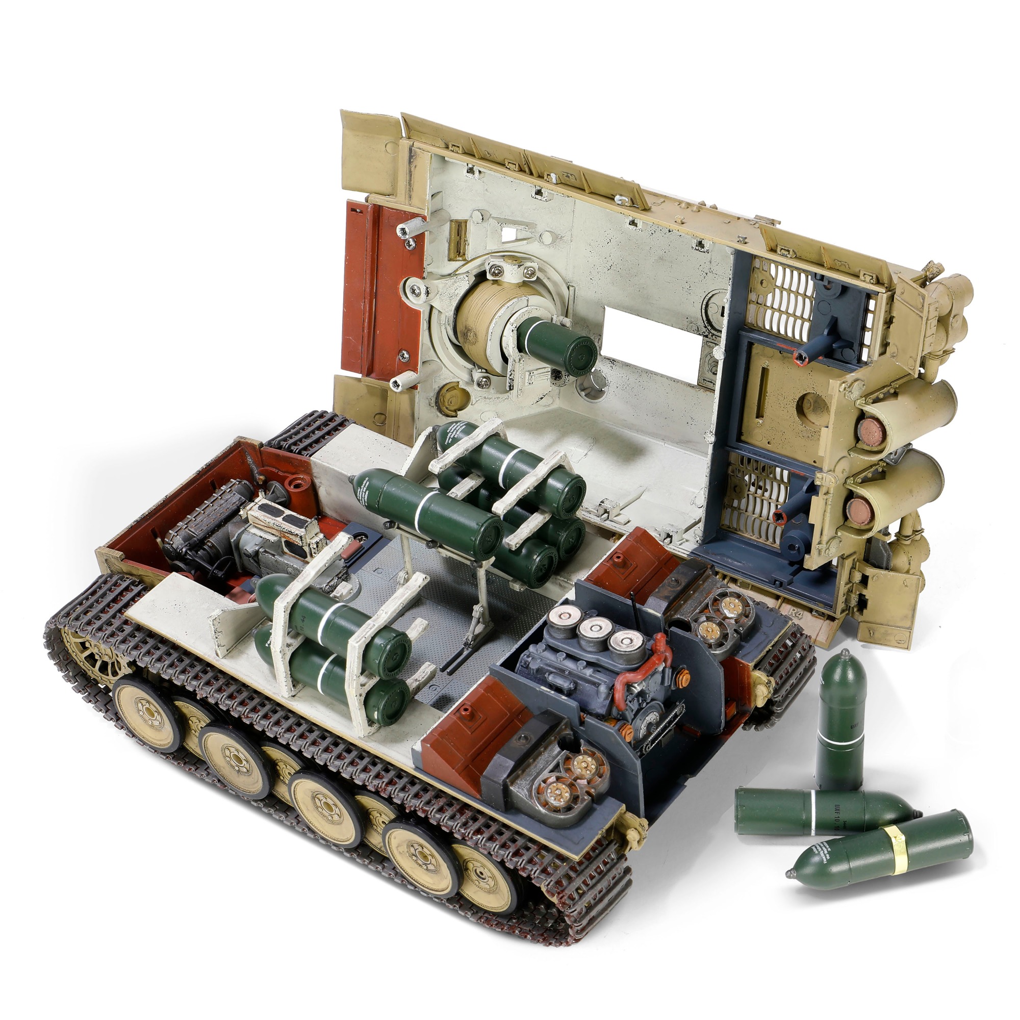 德国突击炮 606/4，配380mm臼炮, RW 61 L/3.5 海军用深水炸弹发射器, “ 突击虎”