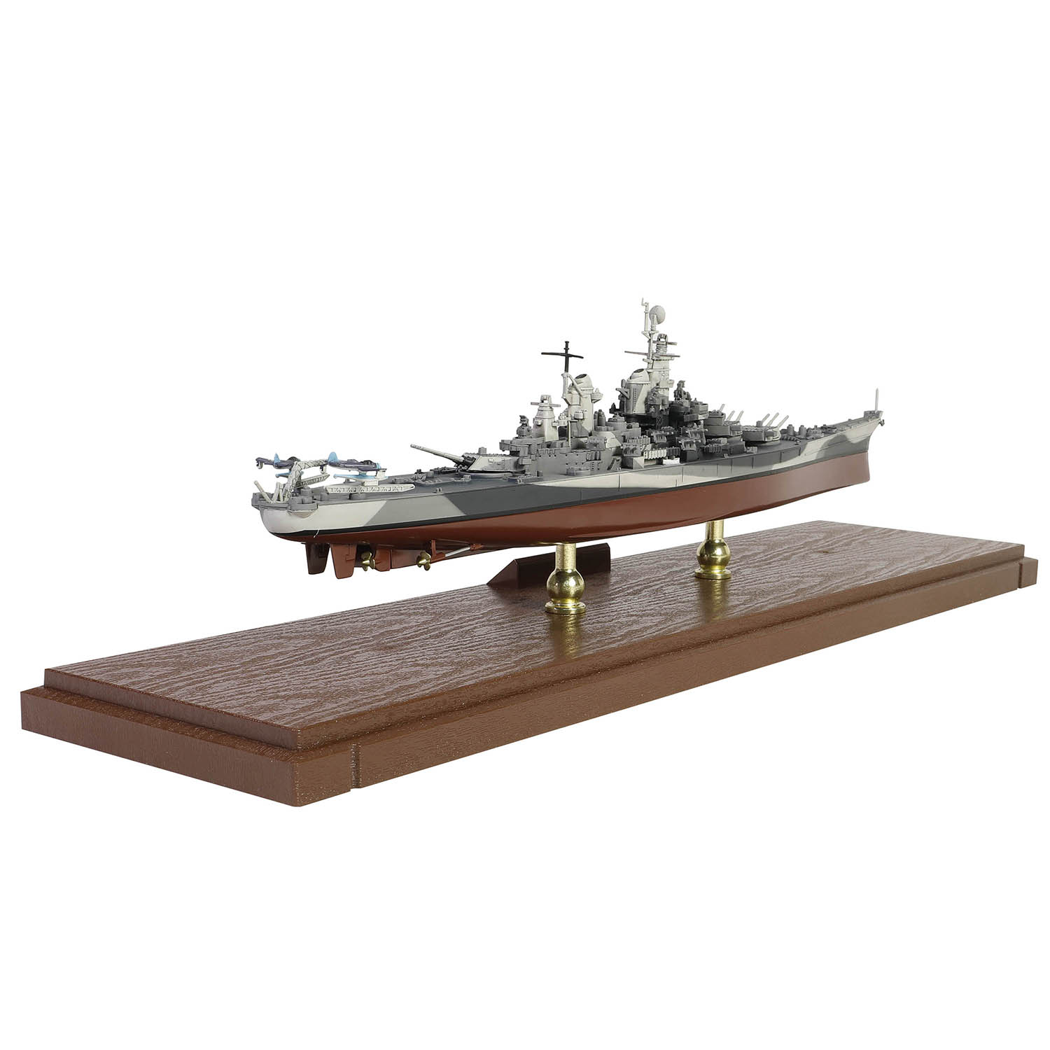 1:700 衣阿华级战舰 - 密苏里号(BB-63), 船底版