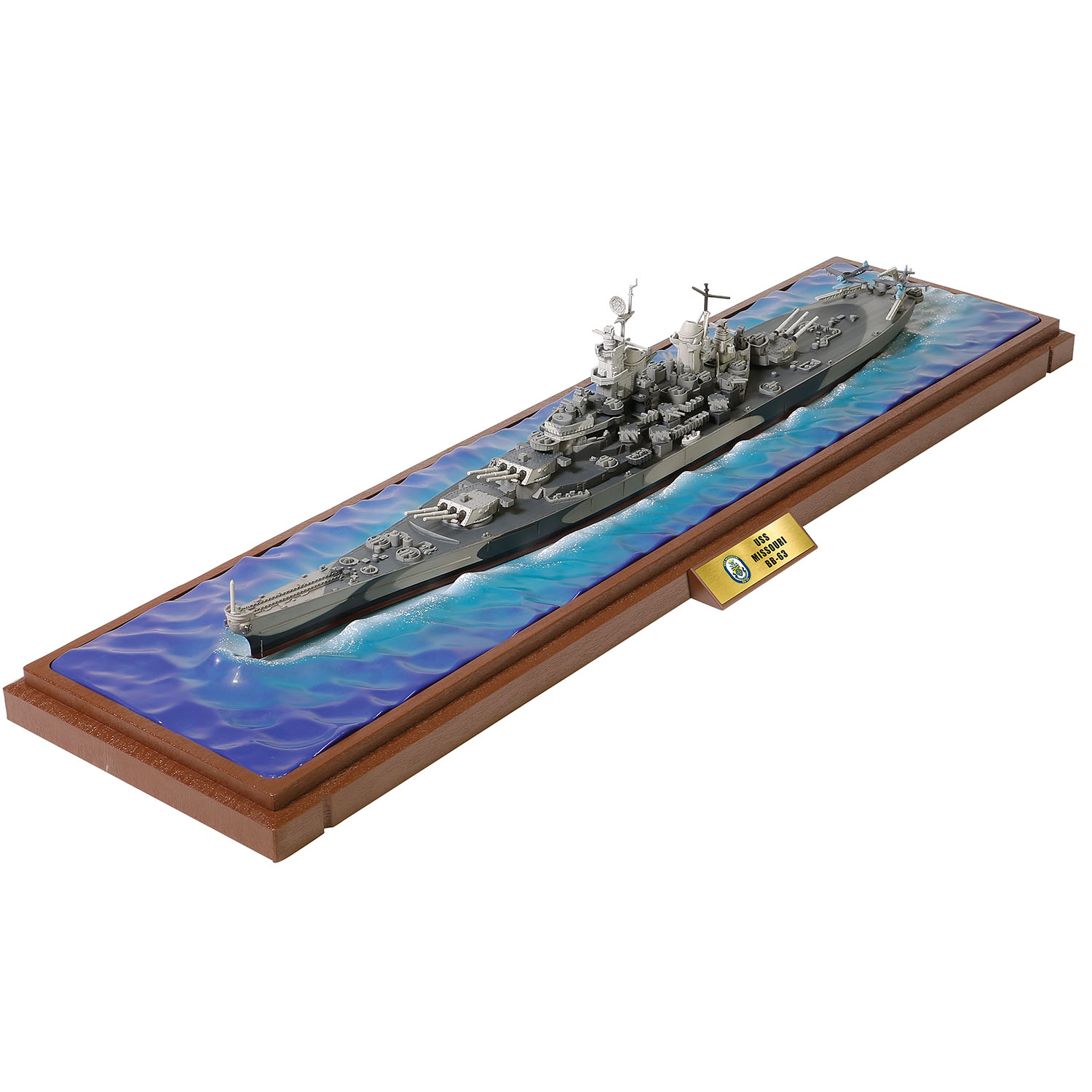 1:700 衣阿华级战舰 - 密苏里号(BB-63), 水线版