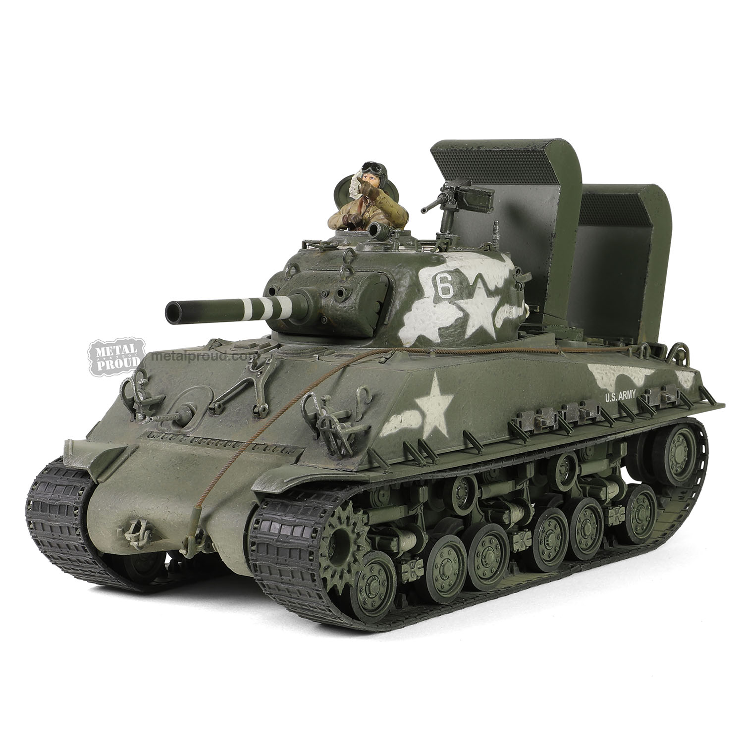 美国坦克谢尔曼M4 (105) 榴弹炮