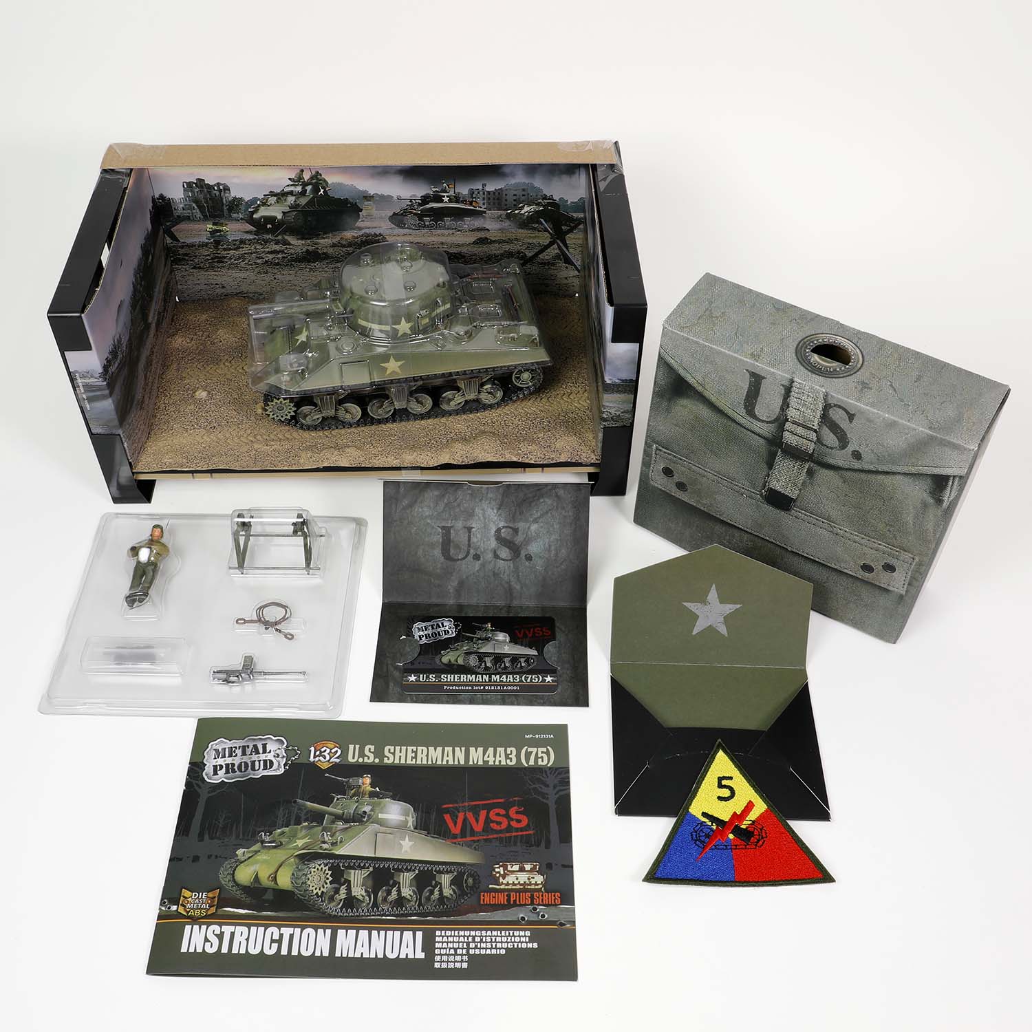 美国中型坦克谢尔曼M4A3 (75)