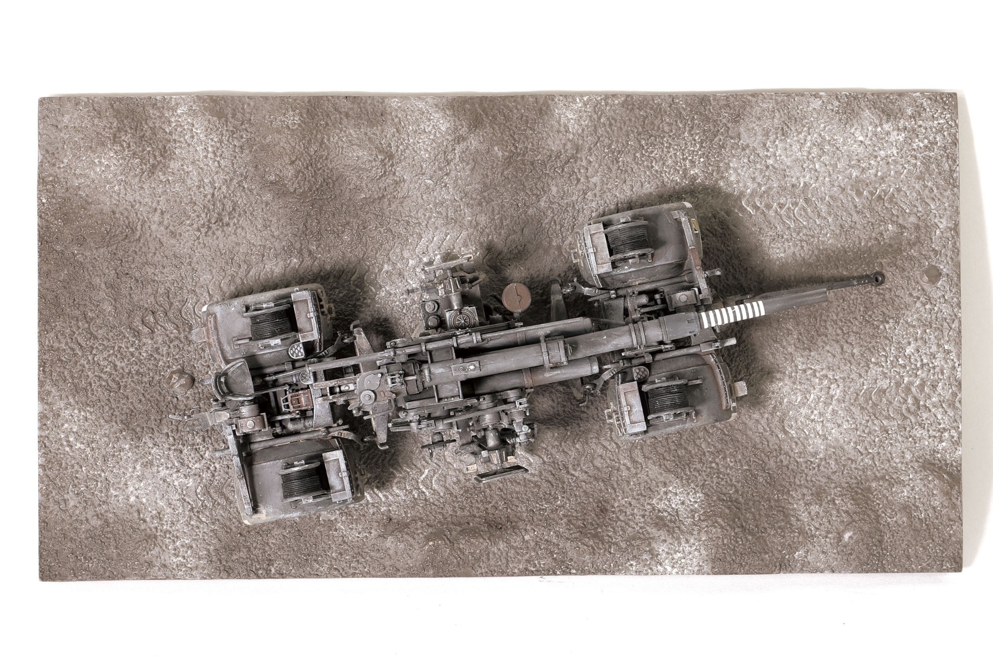 德军88毫米高射炮，Flak 36型基座配Flak 36型分段式炮管