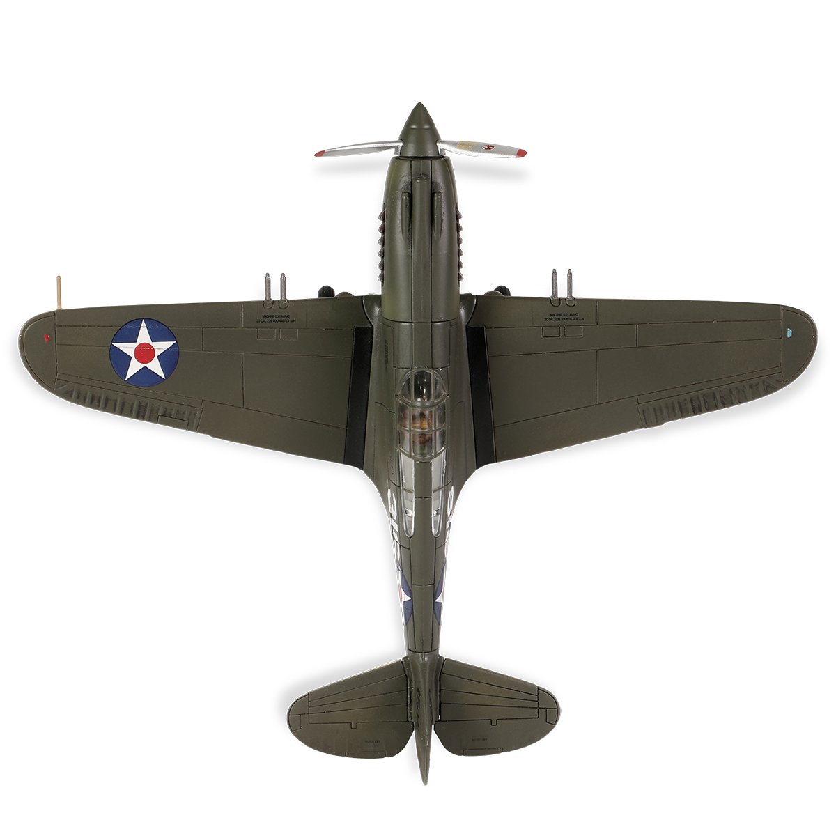 美军寇帝斯 P-40B / 鹰81A-2 (P-8127)
