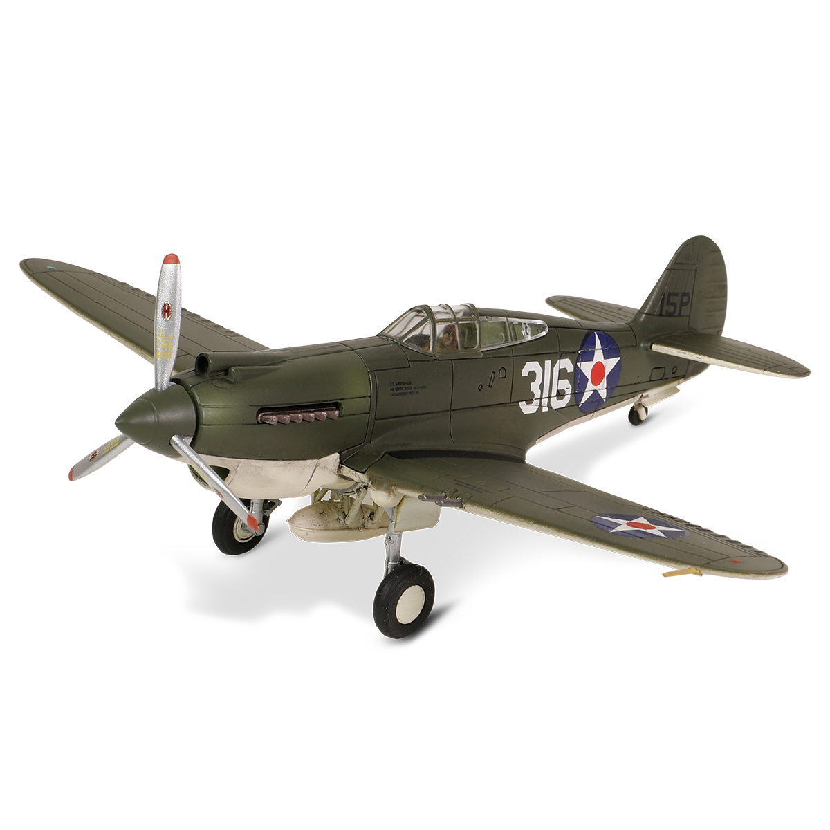 美军寇帝斯 P-40B / 鹰81A-2 (P-8127)