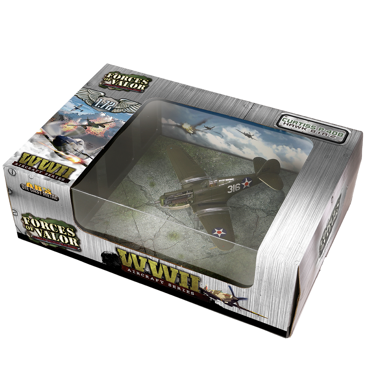 美军寇帝斯 P-40B / 鹰81A-2 (P-8127)