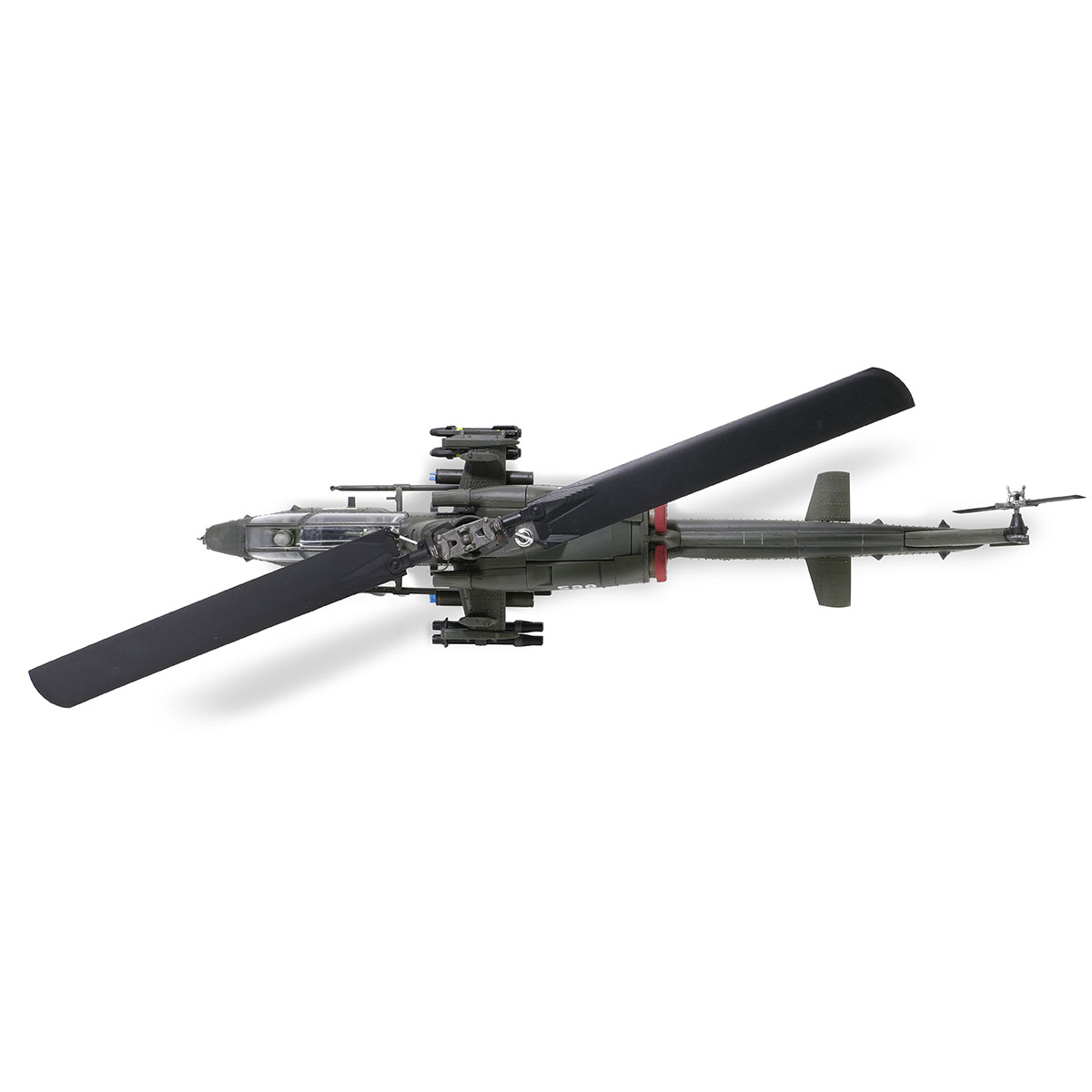 贝尔AH-1W “威士忌眼镜蛇” 直升机 (左: 拖式导弹 + M261 19联装火箭 | 右: 地狱火导弹 + M260 7联装火箭)