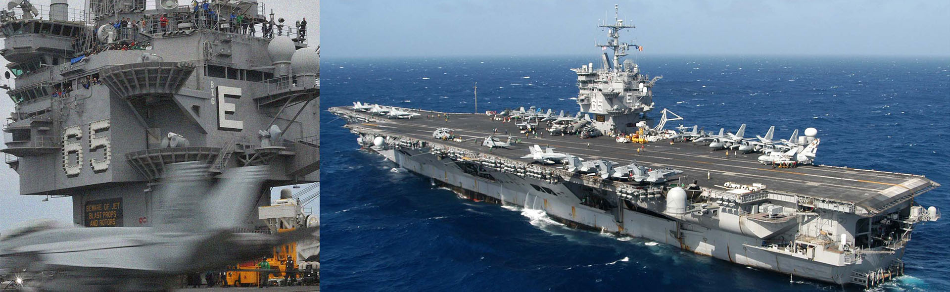 1/700 U.S. aircraft carrier, Enterprise (CVN-65), 1982 Overhaul version