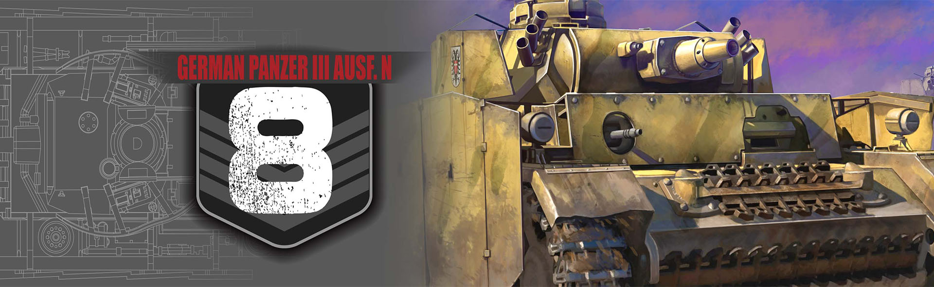 1/72 German Panzer III Ausf. N tank