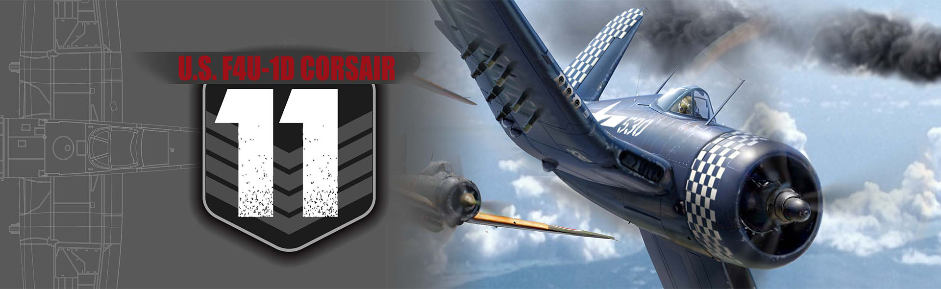 1/72 U.S. F4U-1D Corsair aircraft