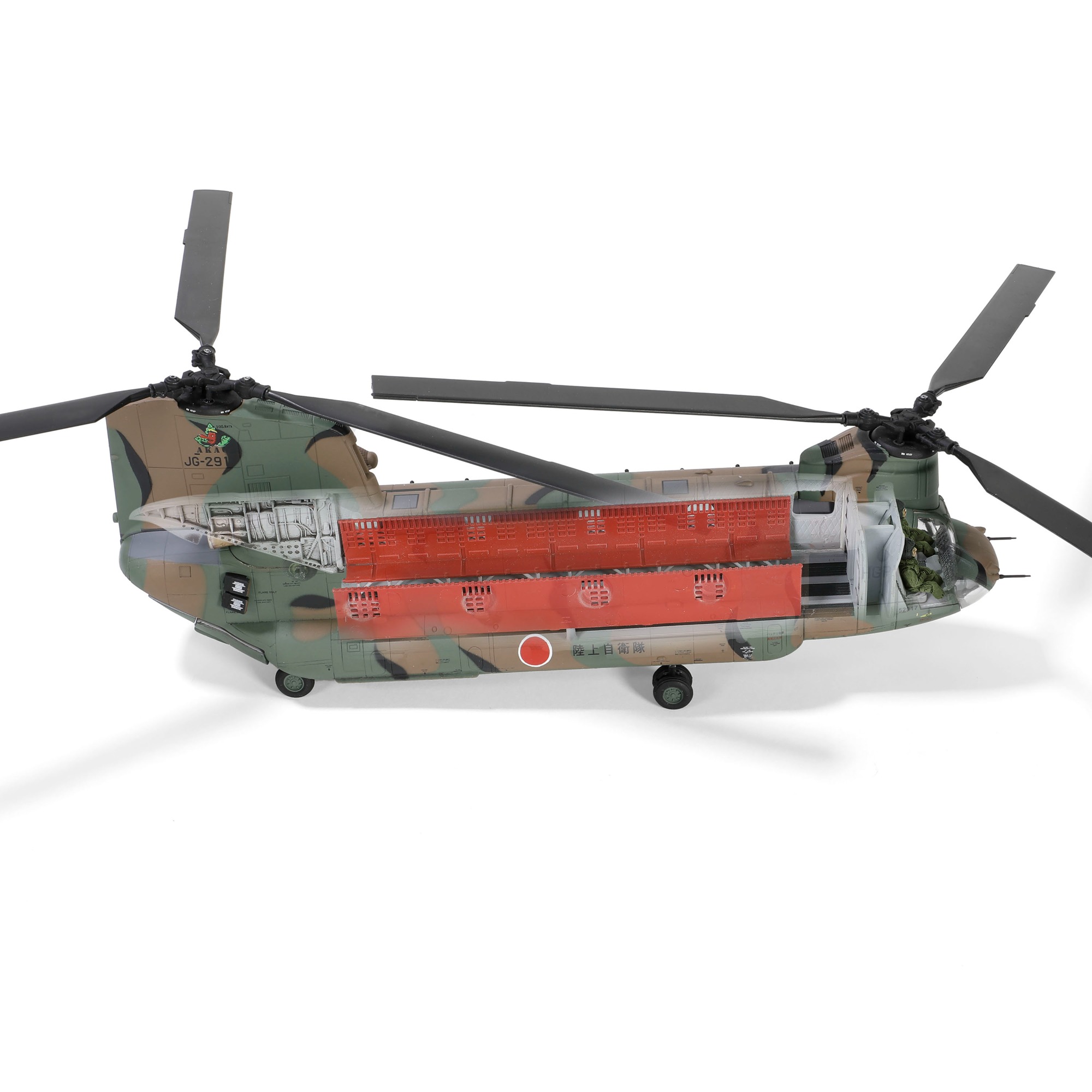 1:72 CH -47J 奇努克双旋翼重型直升机