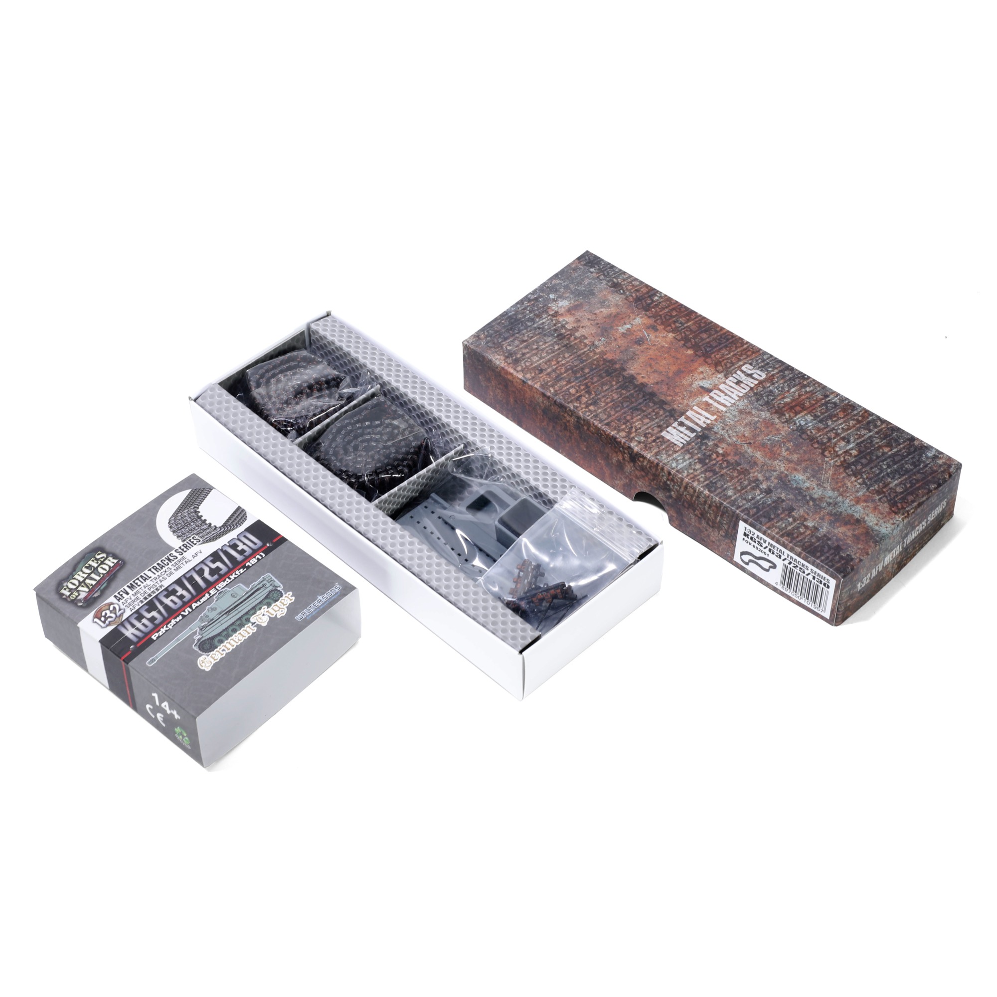 1:32 德国虎式坦克 - 金属履带升级配件 - 早期型