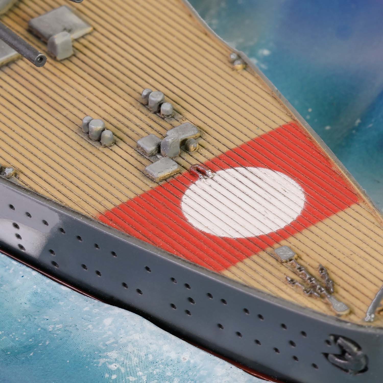1:700俾斯麦号战舰 水线版