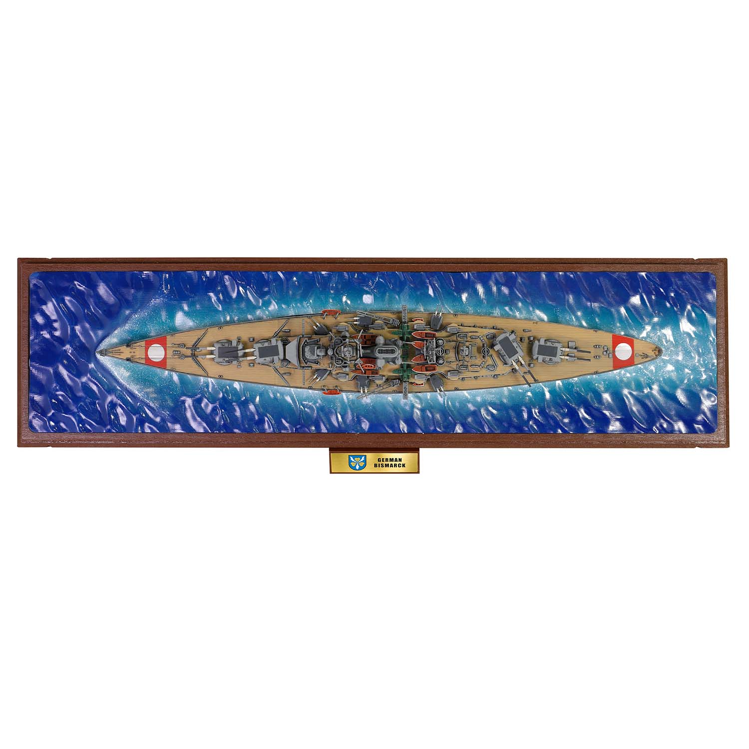 1:700俾斯麦号战舰 水线版