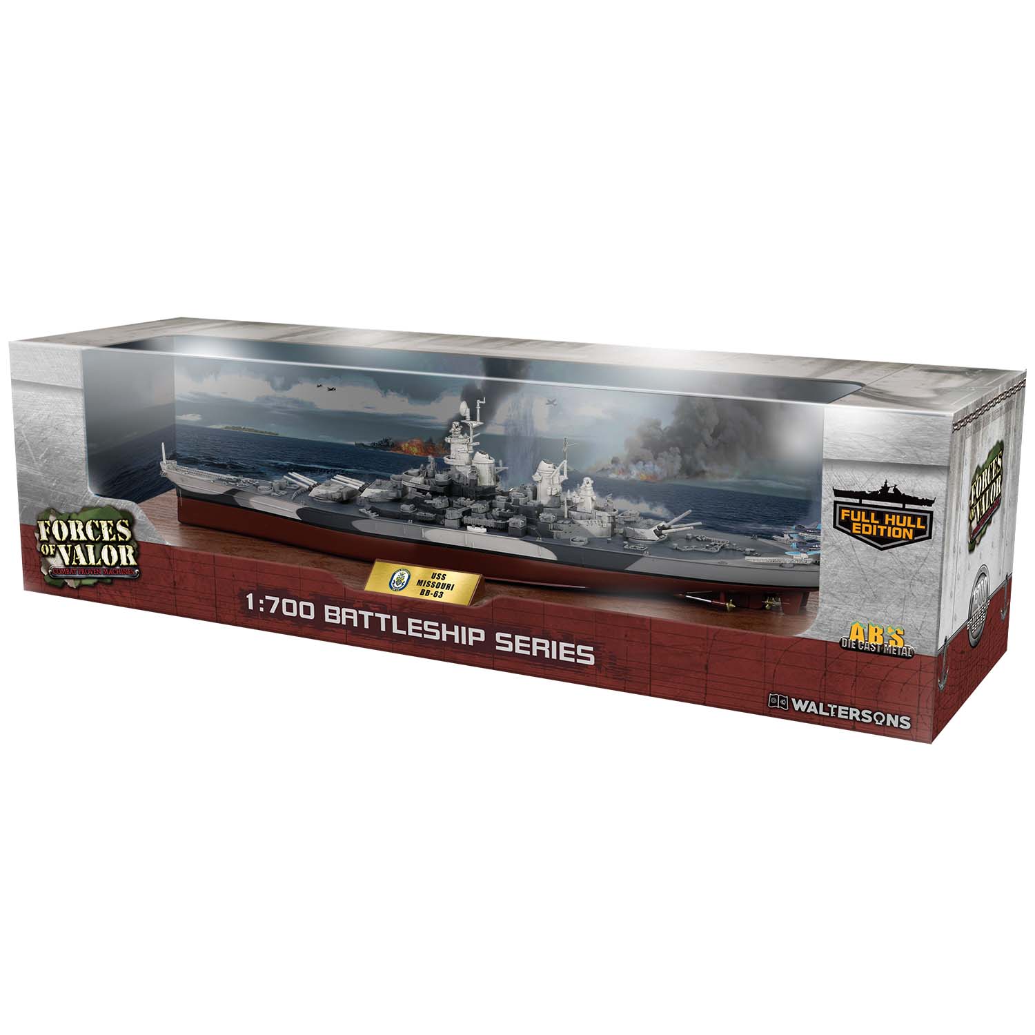 衣阿华级战舰 - 密苏里号(BB-63), 船底版