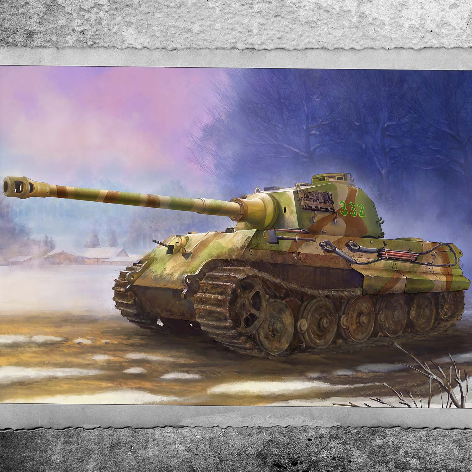 德国国王虎坦克,  （亨舍尔炮塔型) - FOV版