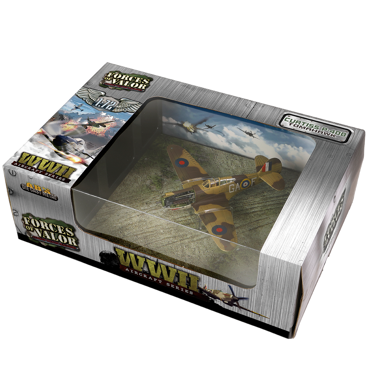 英国皇家空军寇帝斯 P-40B / 战斧Mk IIB