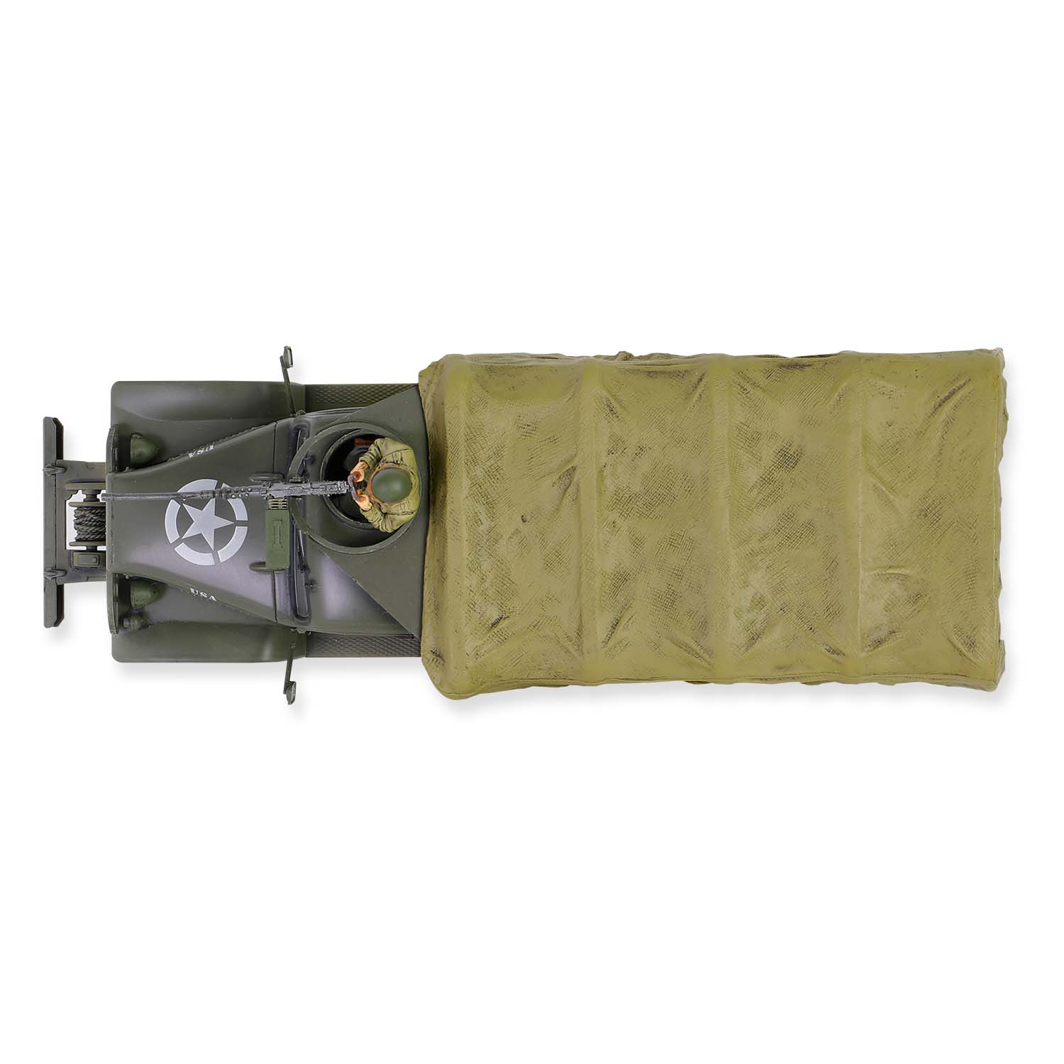 美国吉姆西CCKW-353B“十轮大卡”(1619型驾驶室及全车篷版)