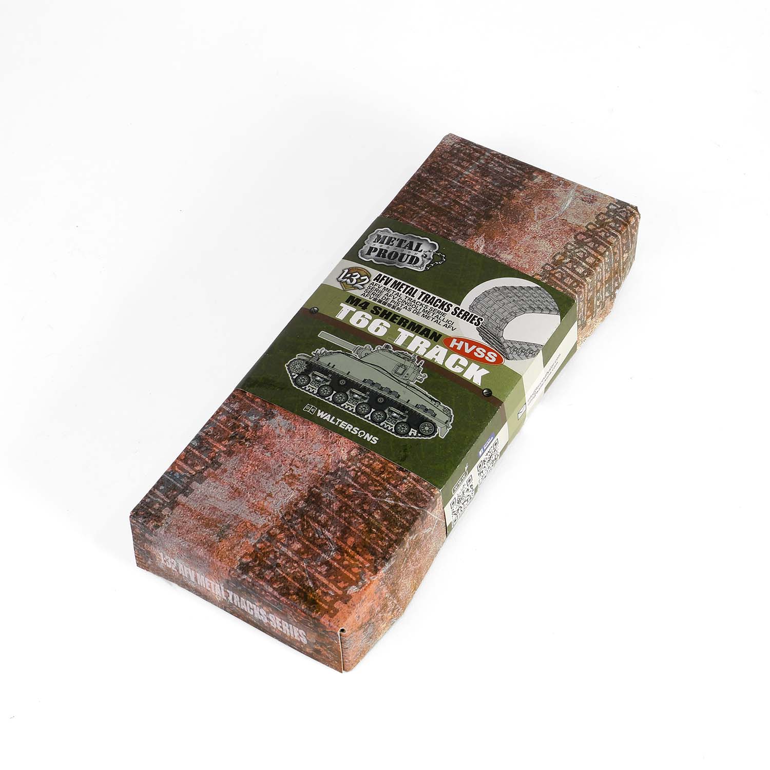 谢尔曼M4E8坦克  - T66型履带金属履带升级配件