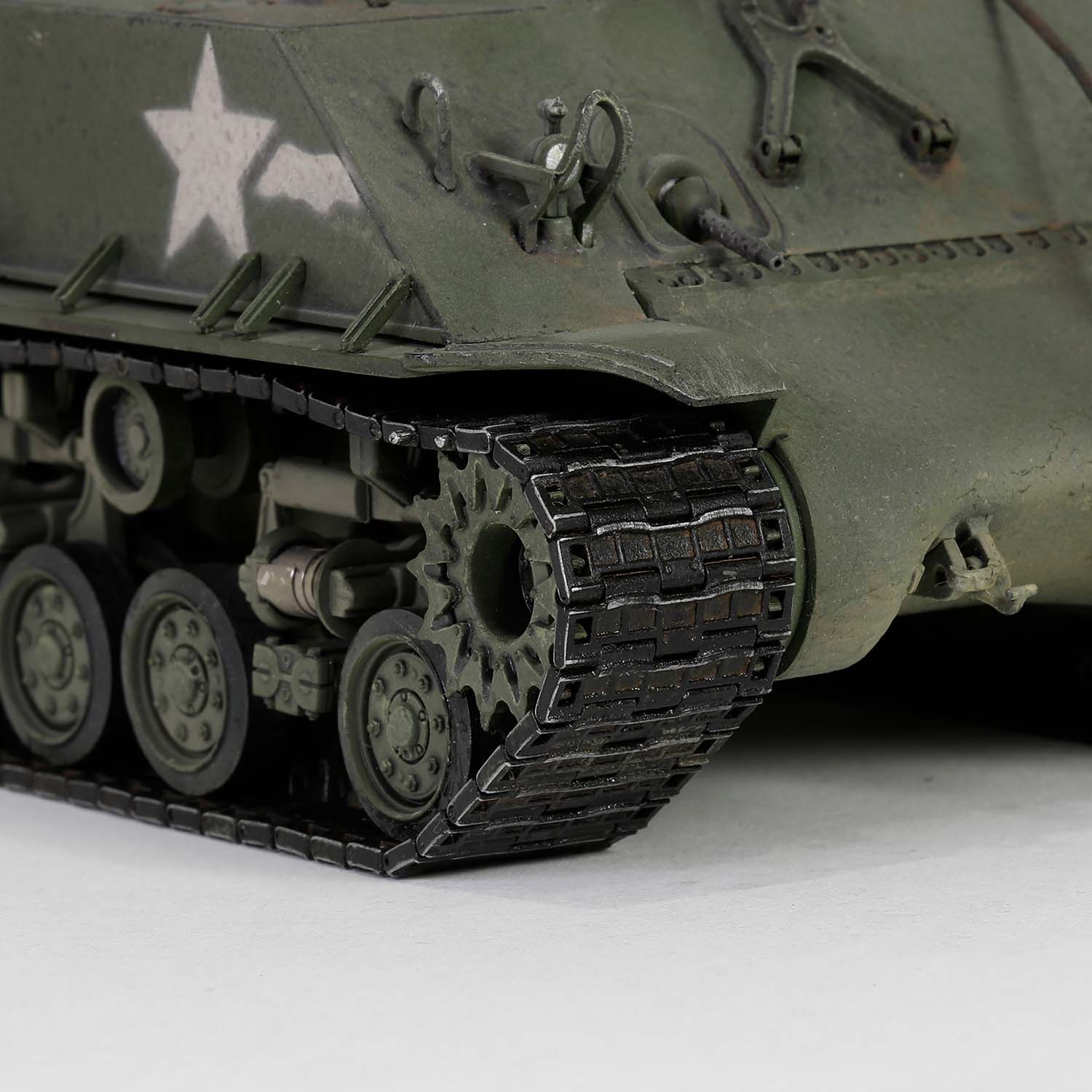 谢尔曼M4E8坦克  - T66型履带金属履带升级配件