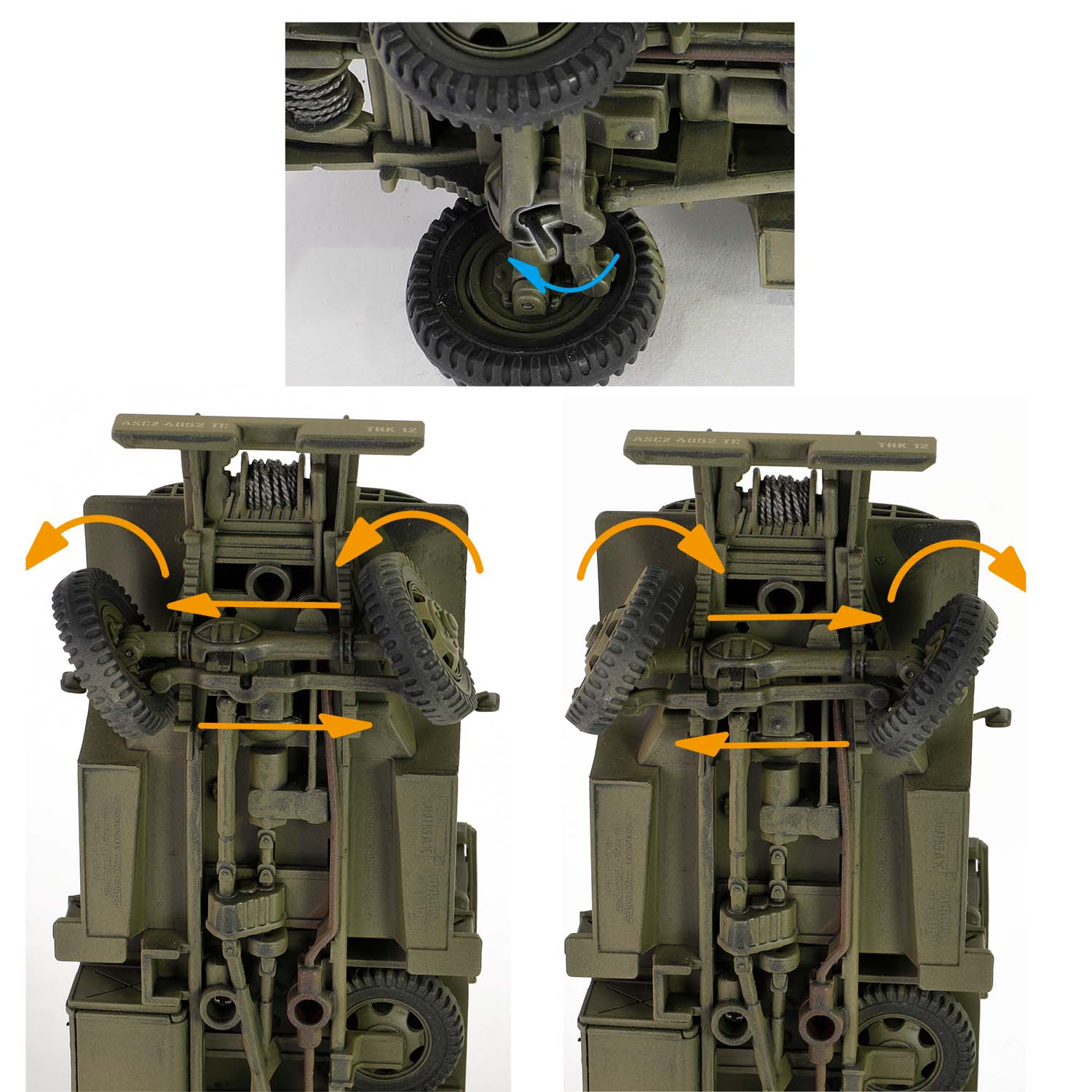 美国吉姆西CCKW-353B“十轮大卡”(1619型驾驶室及全车篷版)