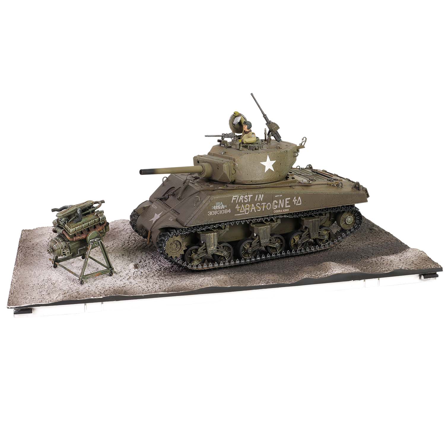 1/32 U.S. medium tank Sherman M4A3E2 (75) Jumbo “Cobra King”
