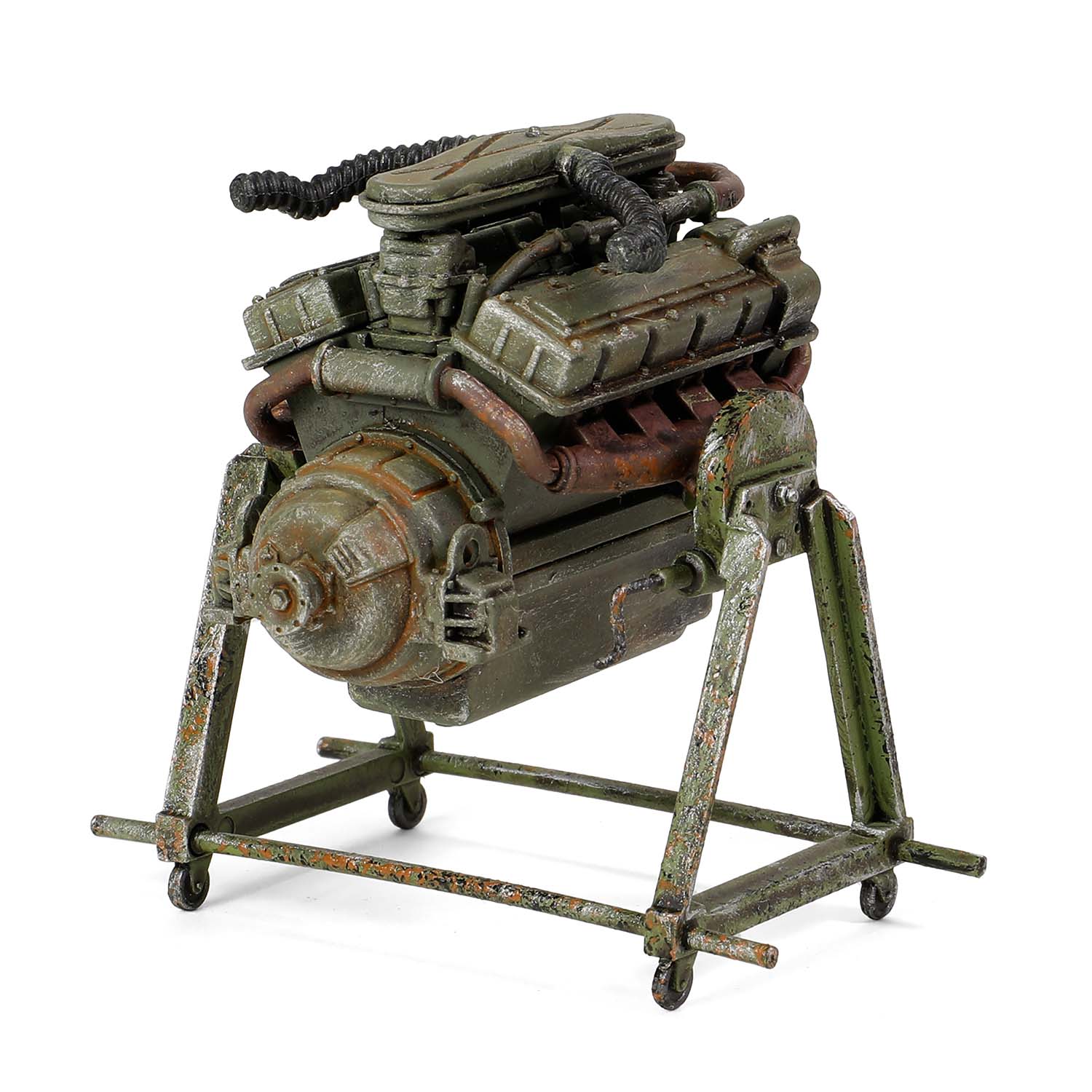 变速箱罩--美国中型坦克谢尔曼巨无霸M4A3E2 (75) “眼镜蛇王”-