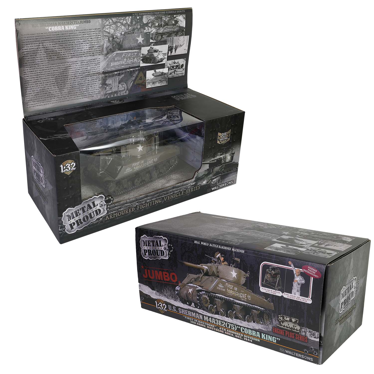 变速箱罩--美国中型坦克谢尔曼巨无霸M4A3E2 (75) “眼镜蛇王”-