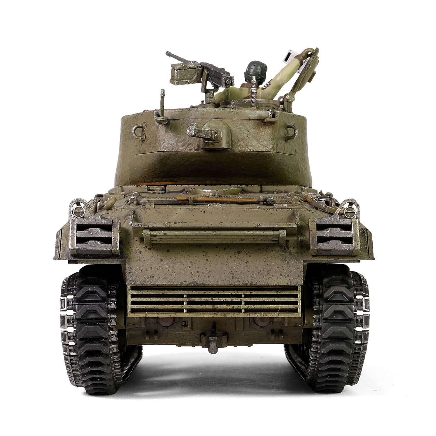 变速箱罩--美国中型坦克谢尔曼巨无霸M4A3E2 (75) “眼镜蛇王”-