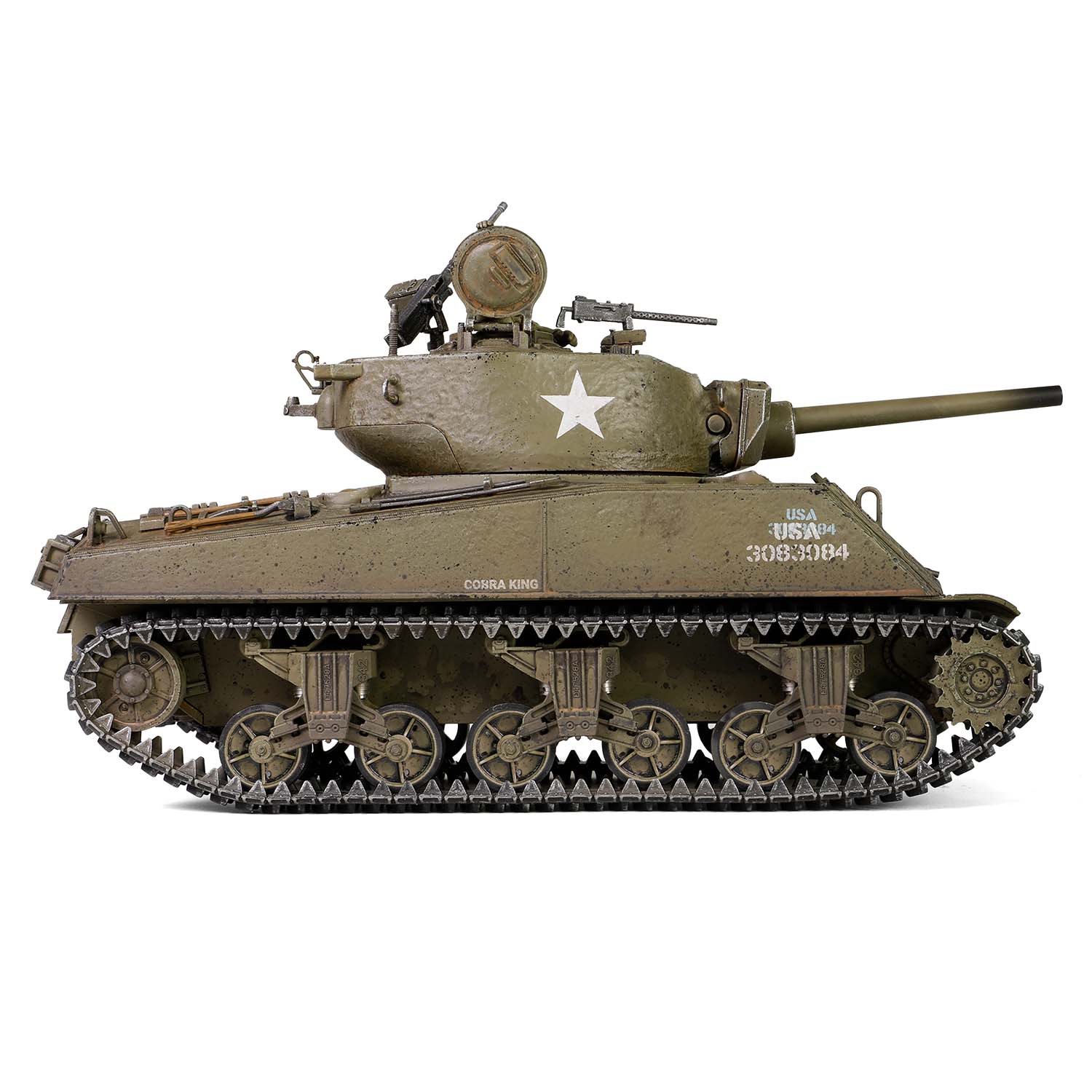 变速箱罩--美国中型坦克谢尔曼巨无霸M4A3E2 (75) “眼镜蛇王”-