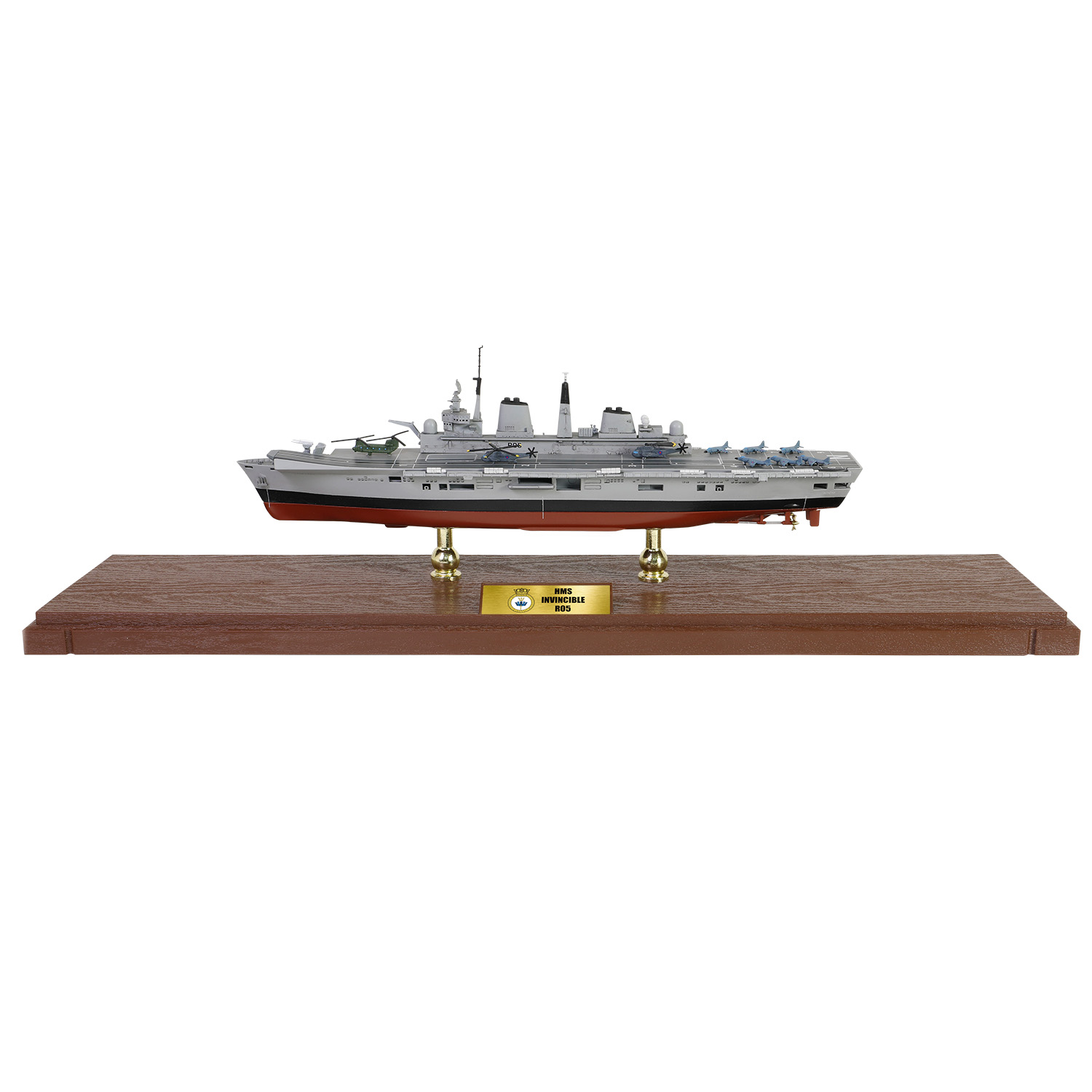 英國「無敵號」航空母艦(R05) - 船底版