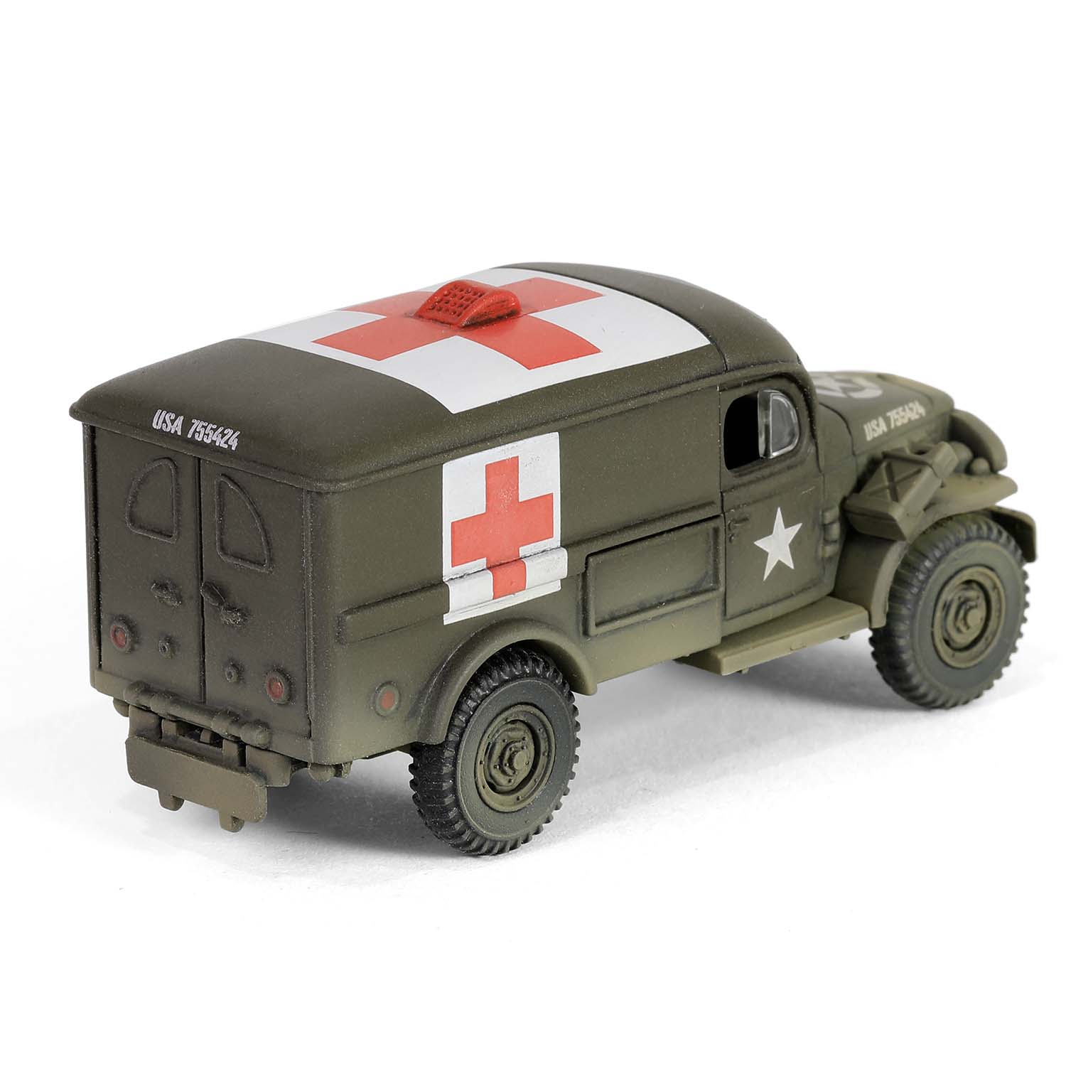 1:64 美國道奇T214-WC54救護車