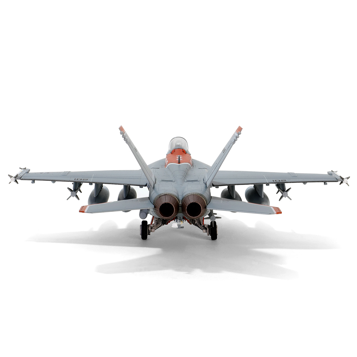 1:72 F/A-18F超級大黃蜂戰機 VFA-102 “響尾蛇”