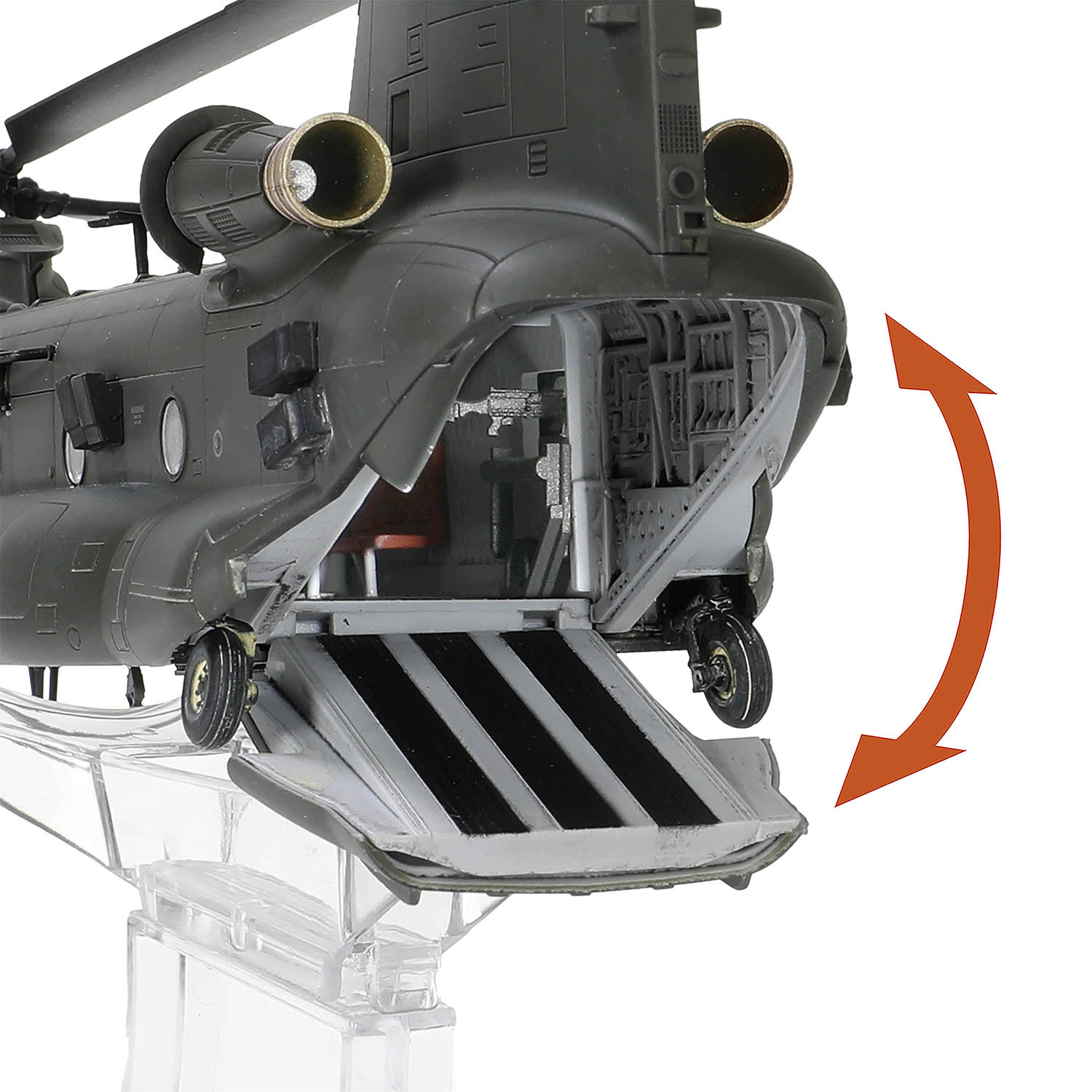 U.S. Boeing Chinook MH-47G helicopter
