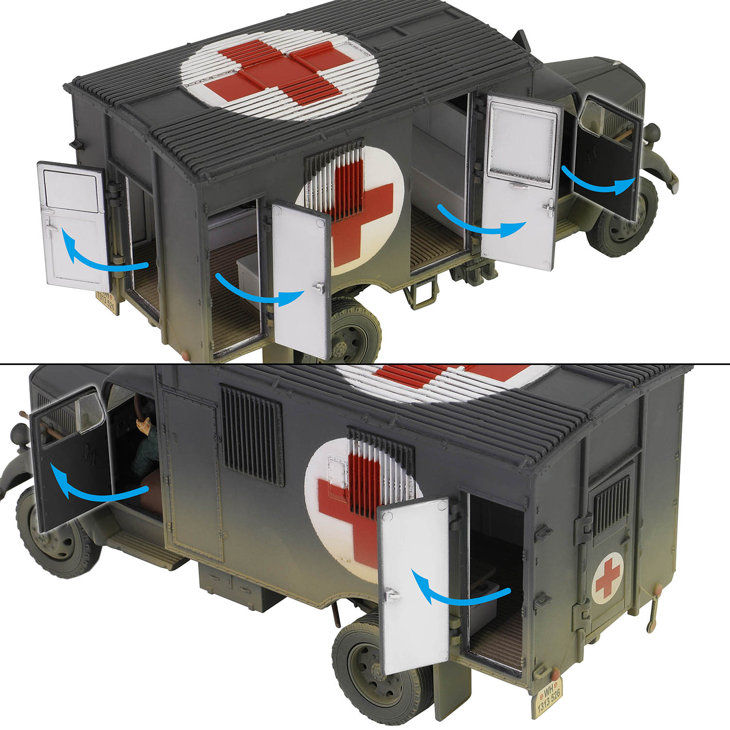 Opel Blitz 3,6 6700 A-Type, Kfz.305 (Cargo truck)