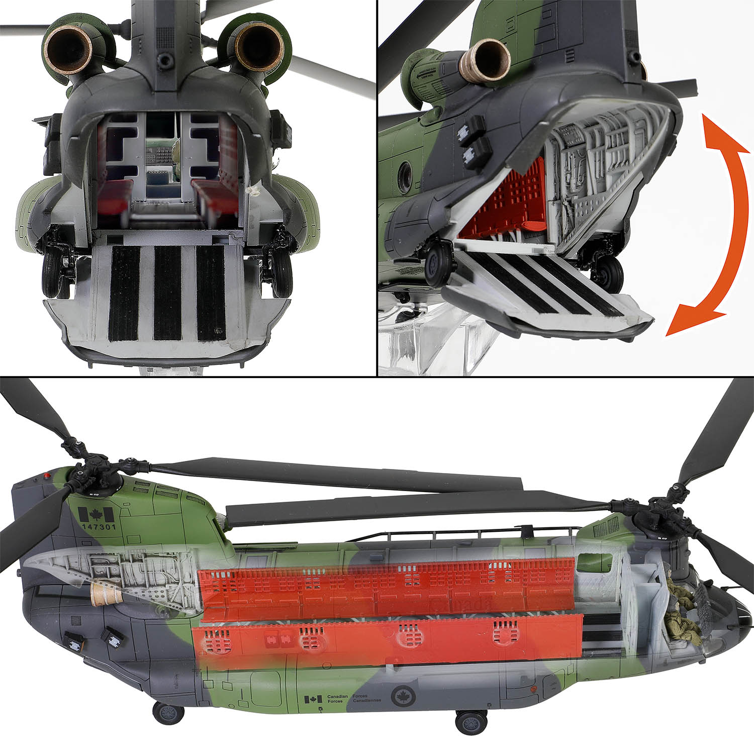 加拿大皇家空軍波音CH-147F 奇努克雙旋翼重型直升機
